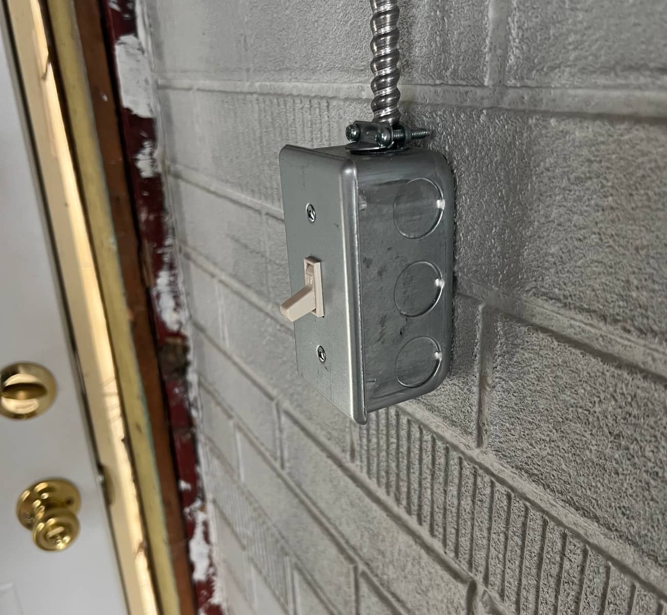 light switch installation
